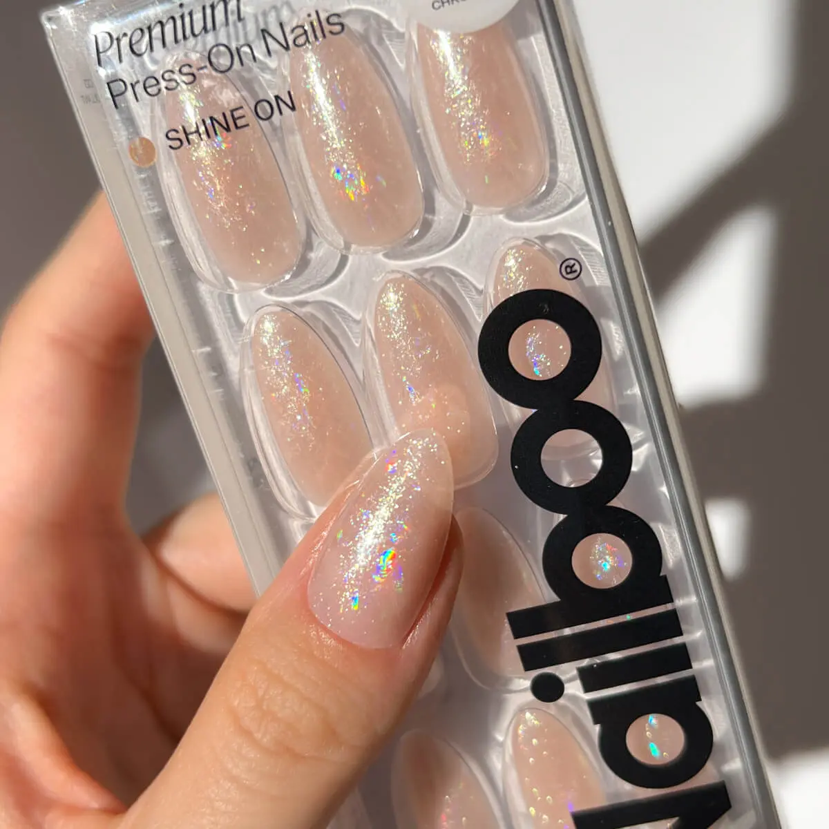 Shine On Press On (Almond) - Image 3