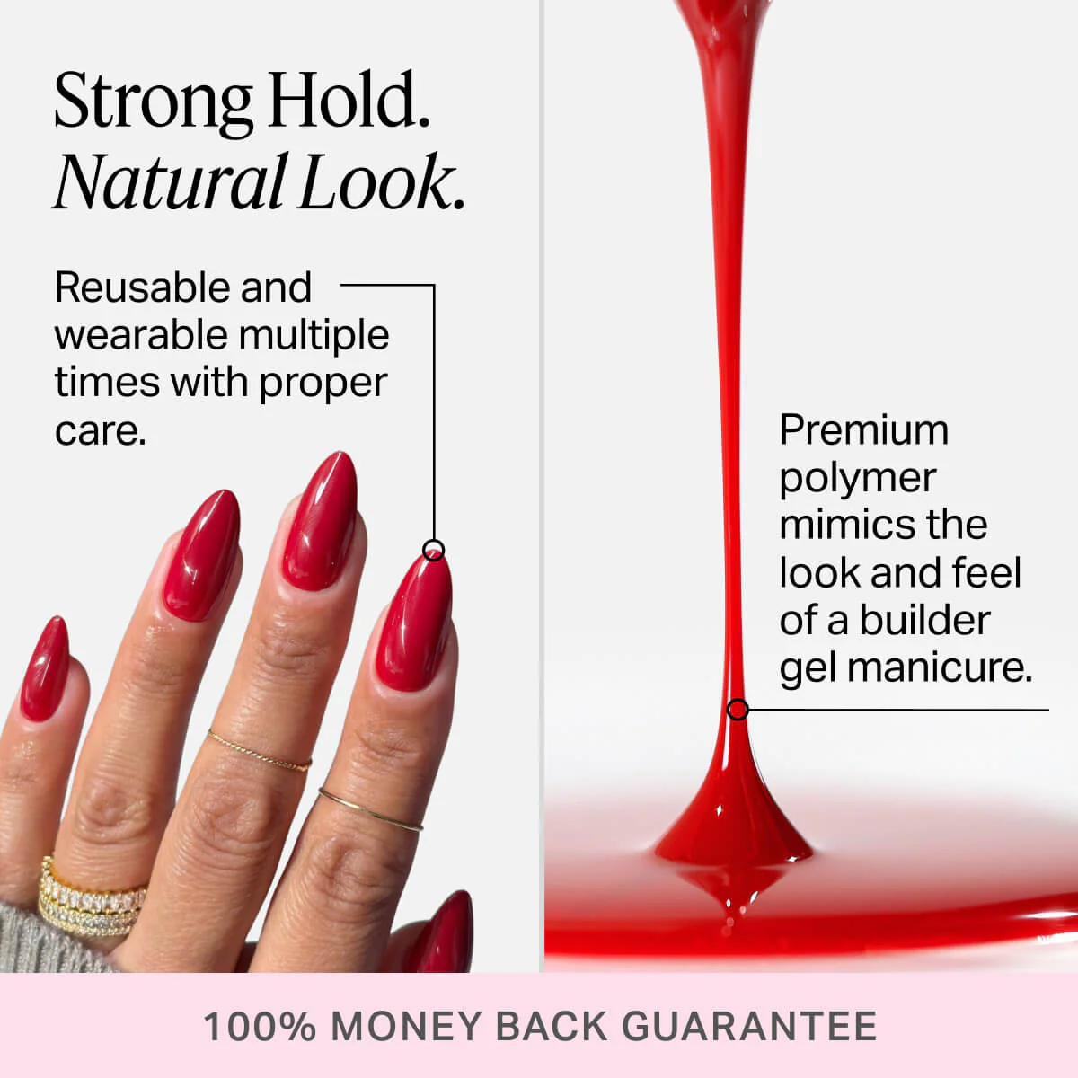 Here's A Tip Press On (Almond) - Image 5