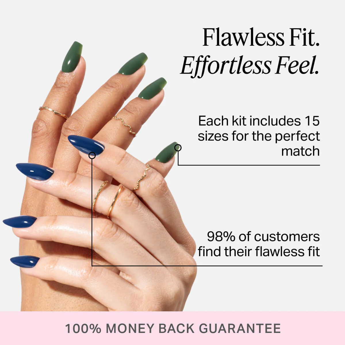 Here's A Tip Press On (Almond) - Image 6