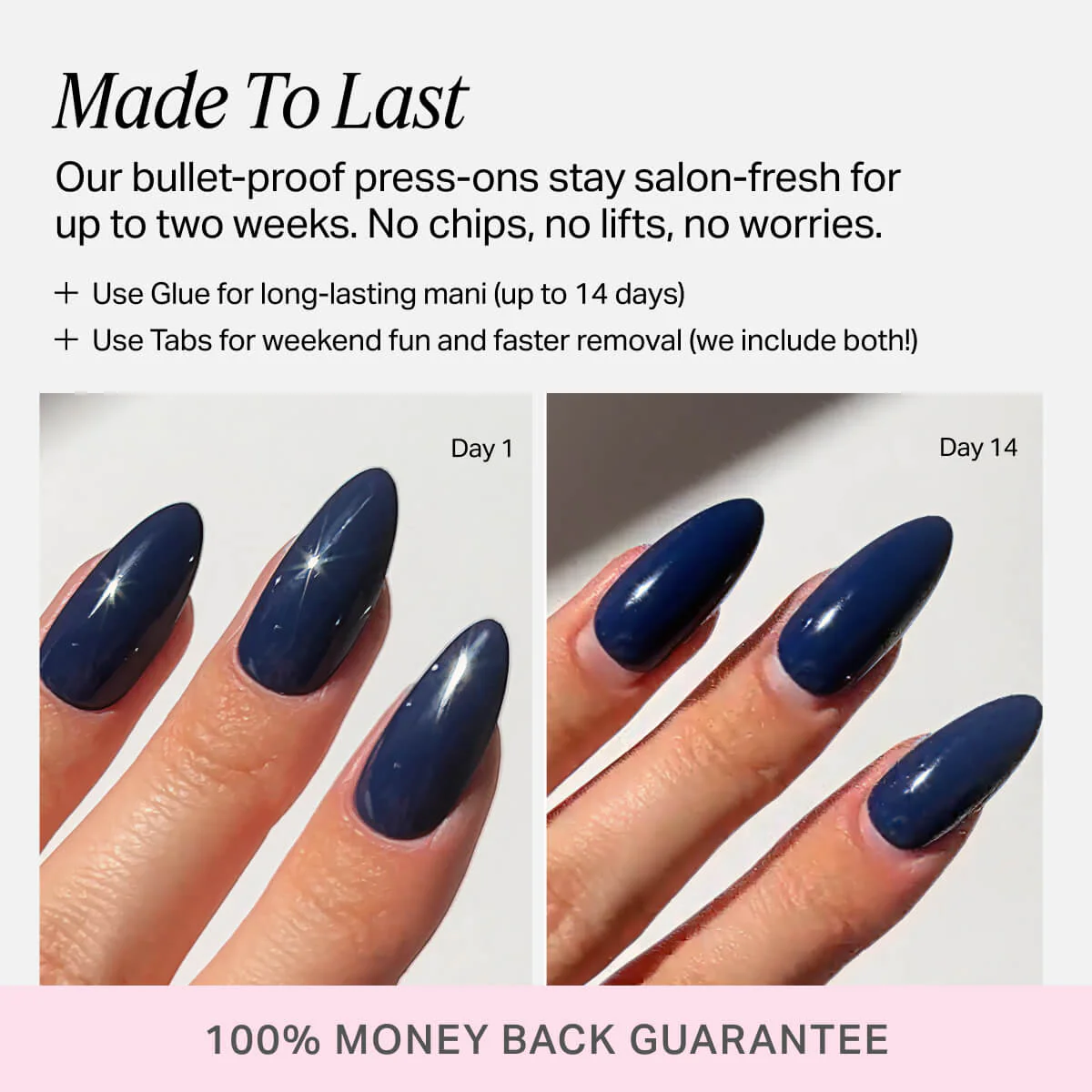 Here's A Tip Press On (Almond) - Image 7